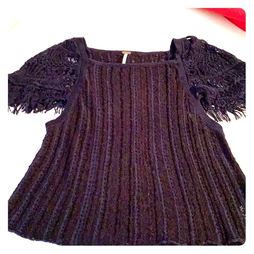 Free People Crochet Top